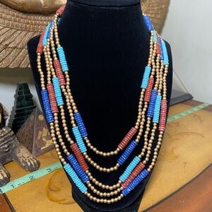 Vintage Metropolitan Museum of Art beaded necklace